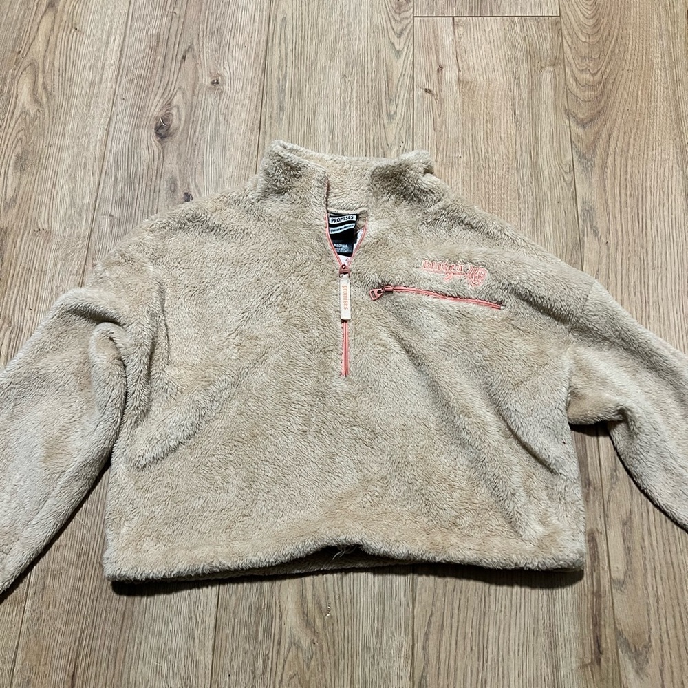Broken promises cropped sweater